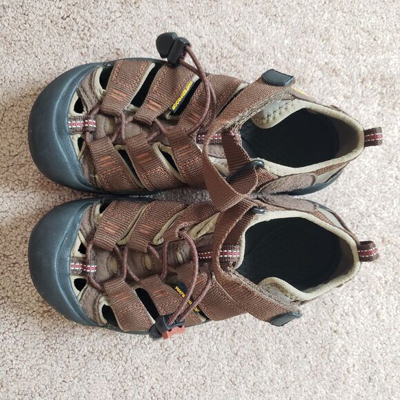 Keen Newport H2 Kids Size 2 Brown Outdoor Hiking Sandals Waterproof Sport - Picture 7 of 10